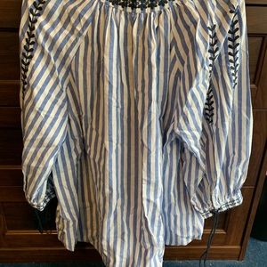 Striped Flowy Pirate Shirt